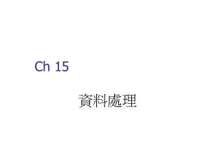 ch 15