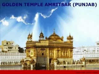 Golden Temple, Amritsar - PUNJAB