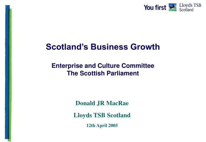 scotland s business growth enterprise and culture committee the scottish parliament