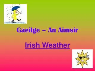 gaeilge an aimsir