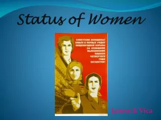 Status of Women