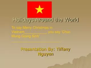 Holidays Around the World