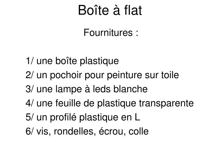 bo te flat