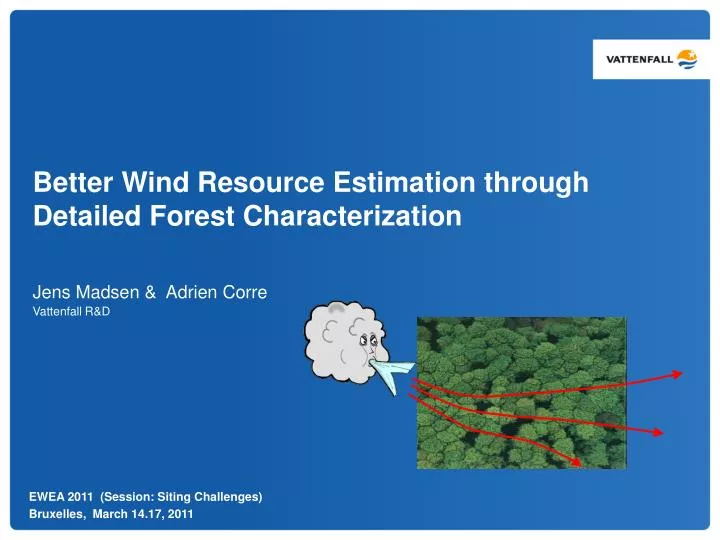 better wind resource estimation through detailed forest characterization