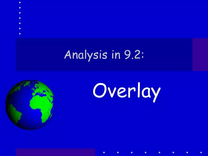 analysis in 9 2