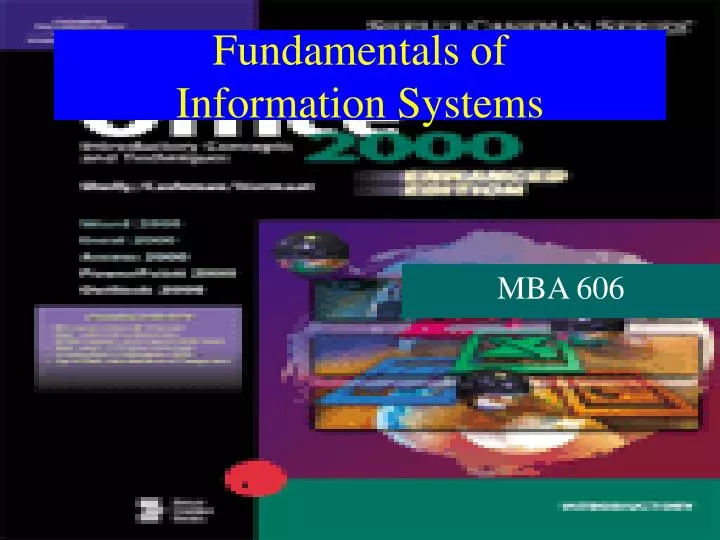 fundamentals of information systems