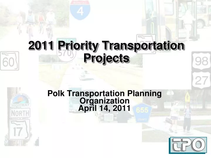 2011 priority transportation projects