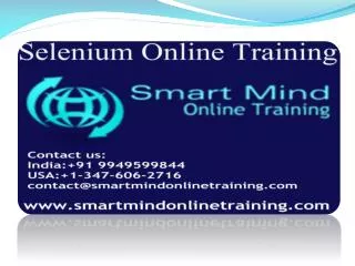 ETL Testing online training | Online ETL Testing training in