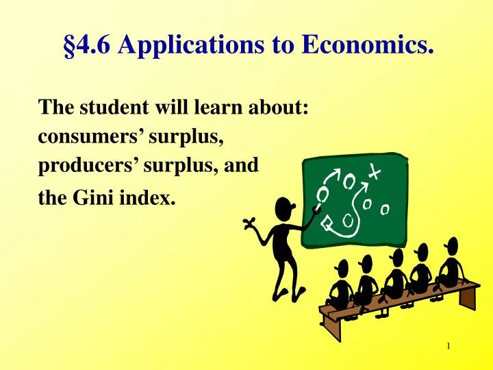 4 6 applications to economics