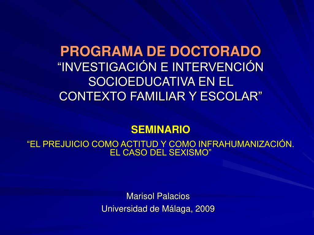 PPT - SEMINARIO PowerPoint Presentation, free download - ID:4323259