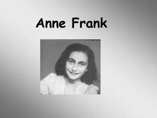 anne frank