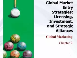 Global Marketing Chapter 9