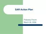 SAR Action Plan - slide 1