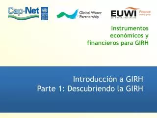 instrumentos econ micos y financieros para girh