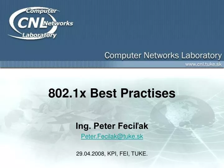 802 1x best practises