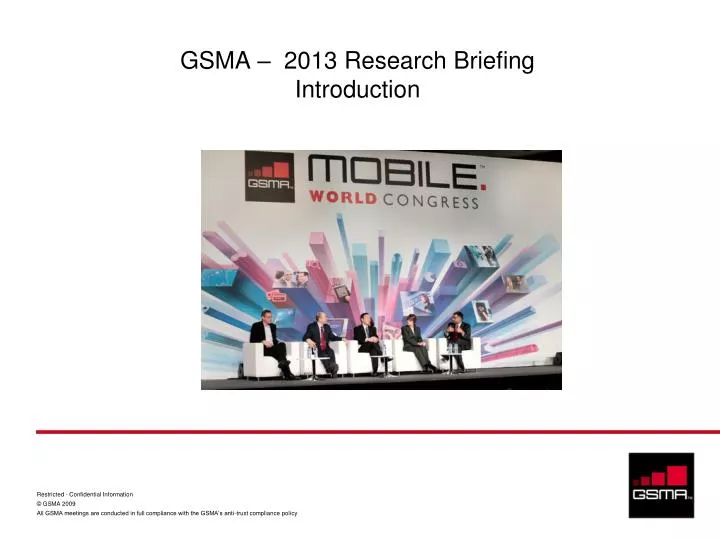 gsma 2013 research briefing introduction