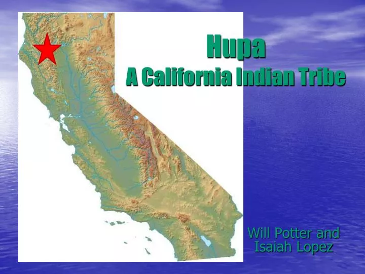 hupa a california indian tribe