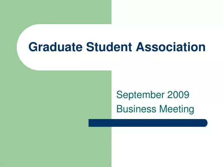 graduate student association