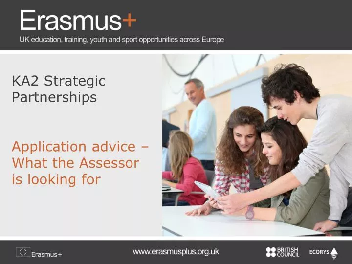 ka2 strategic partnerships application advice what the assessor is looking for