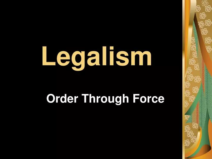 legalism