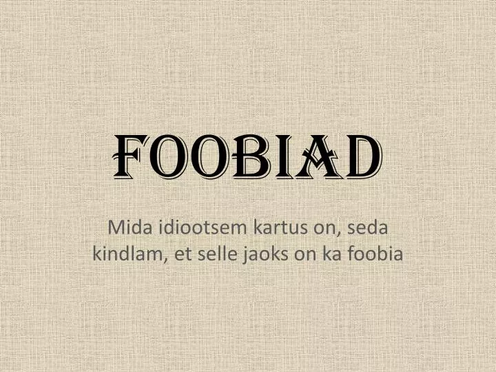 foobiad