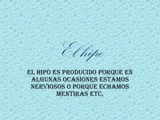 el hipo