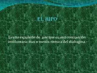 el hipo