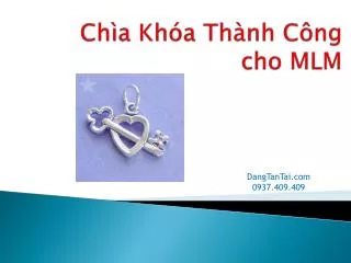 ch a kh a th nh c ng cho mlm