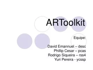artoolkit