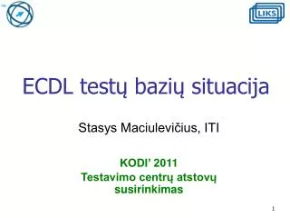 ecdl test bazi situacija