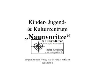 kinder jugend kulturzentrum naunynritze