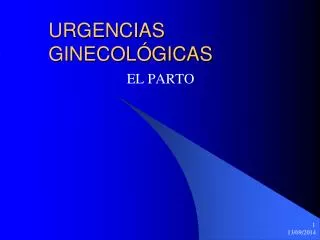 urgencias ginecol gicas