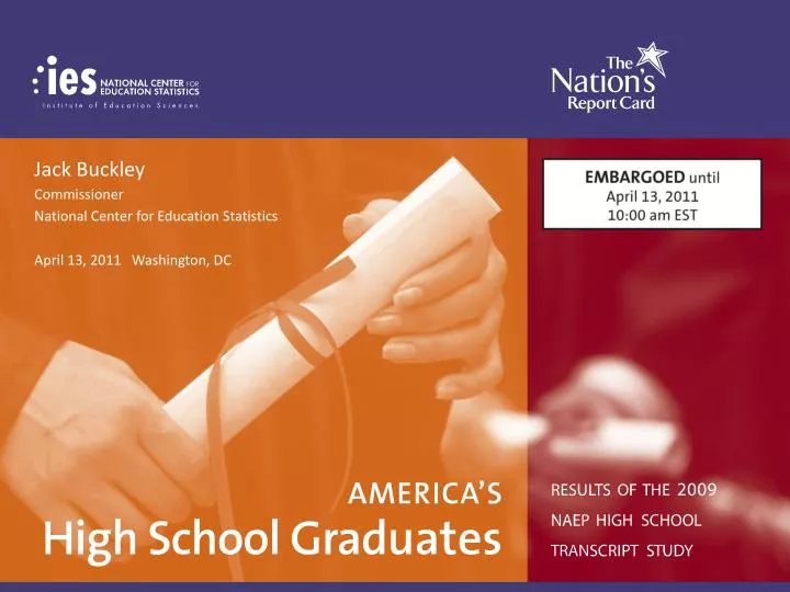 results of the 2009 naep high school transcript study