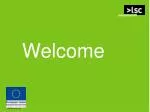 Welcome - slide 1