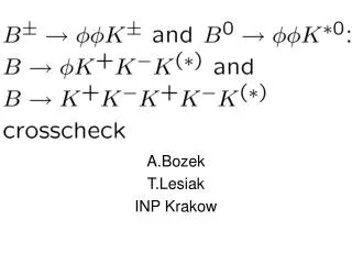 a bozek t lesiak inp krakow