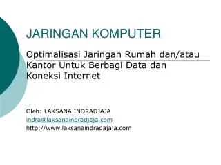 jaringan komputer