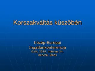 korszakv lt s k sz b n
