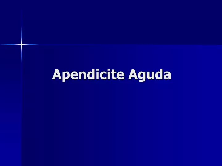 apendicite aguda