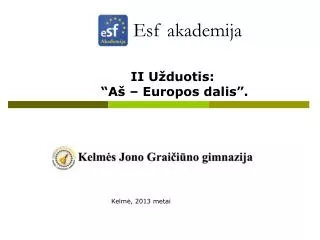 esf akademija