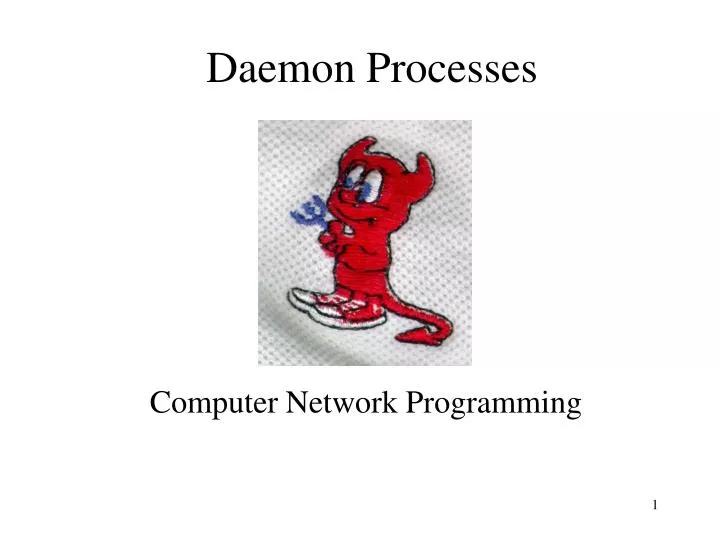 daemon processes
