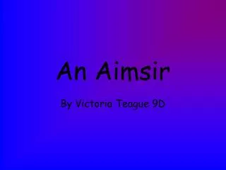 an aimsir