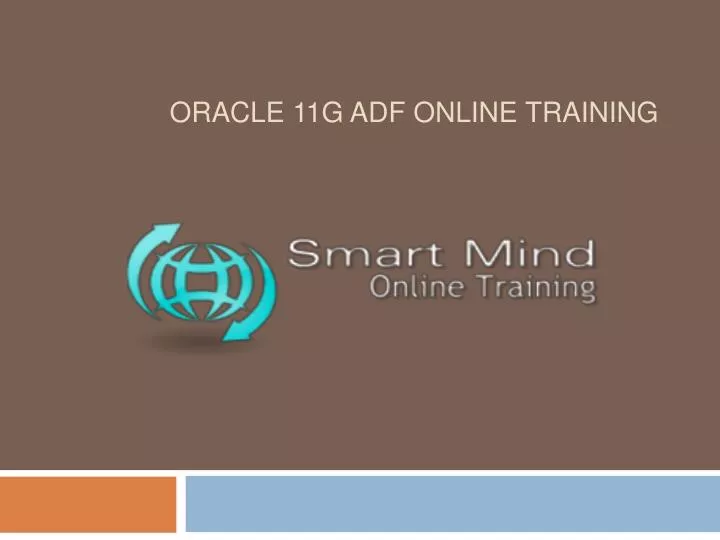 oracle 11g adf online training