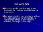 Økosystemer - slide 1