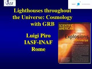 Luigi Piro IASF-INAF Rome