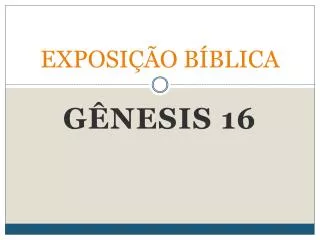 exposi o b blica