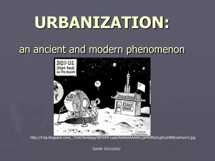 urbanization an ancient and modern phenomenon