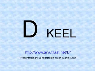 d keel