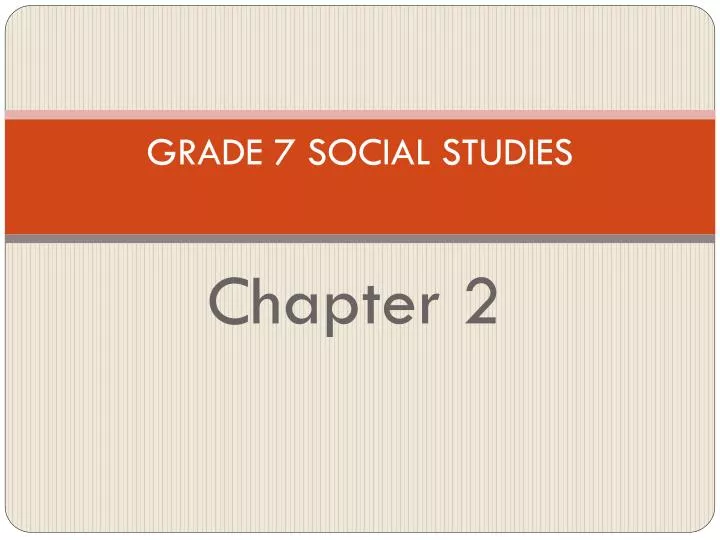 grade 7 social studies