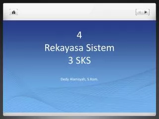 4 rekayasa sistem 3 sks