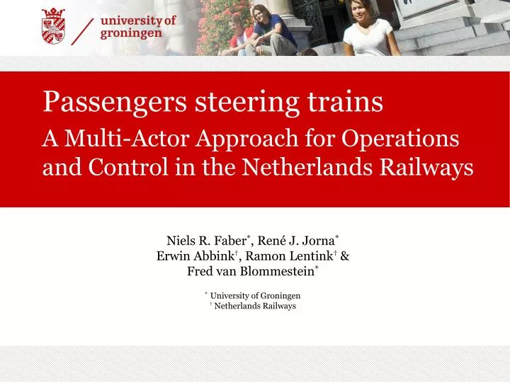 passengers steering trains